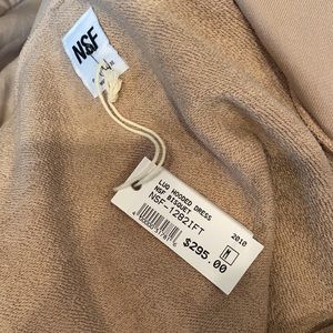 Nsf Luq Hooded Sweatshirt Dress Zip 